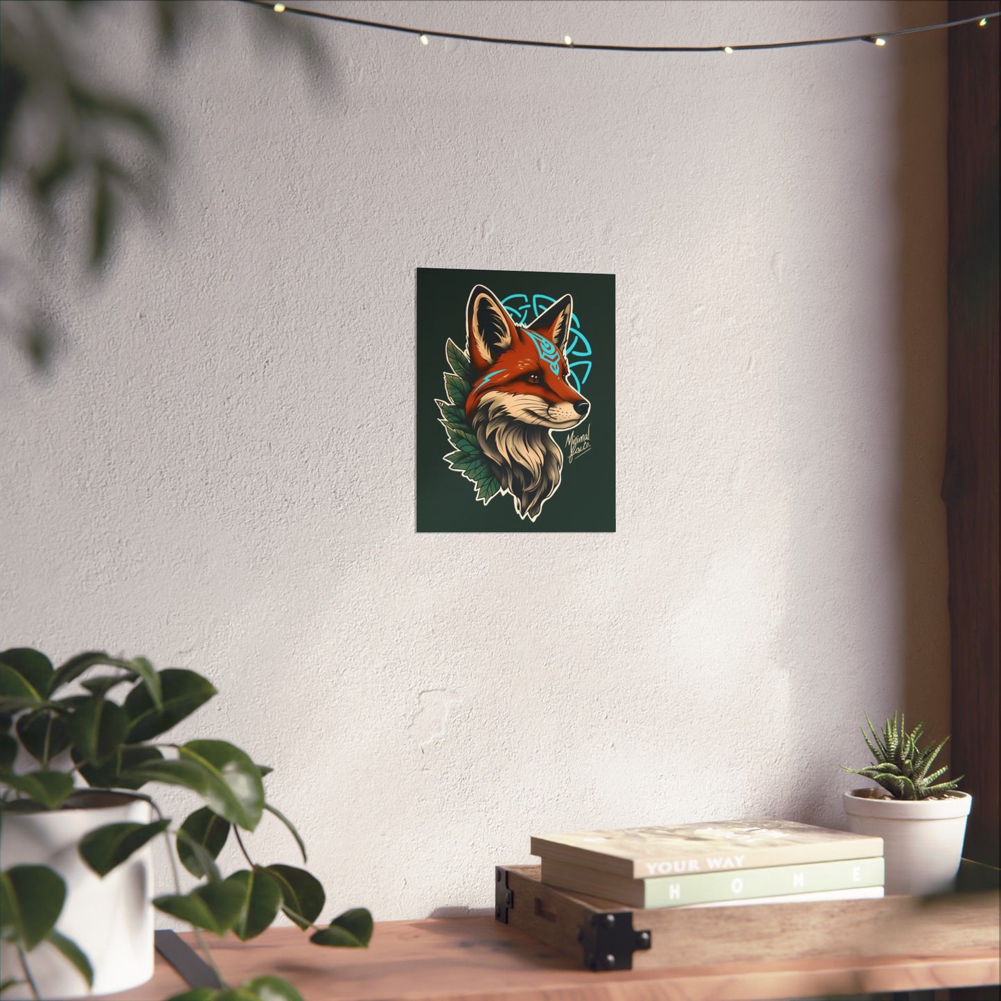 Nordic Artistic Fox Wall Art