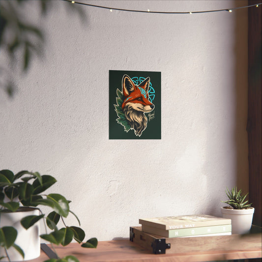 Nordic Artistic Fox Wall Art