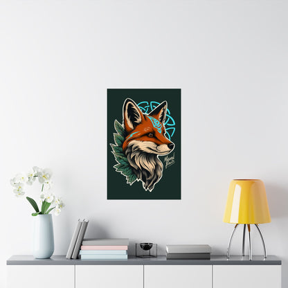 Nordic Artistic Fox Wall Art