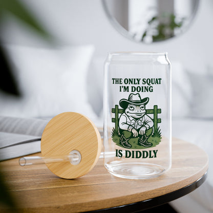 Diddly Squat Sipper Glass