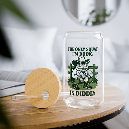 Diddly Squat Sipper Glass
