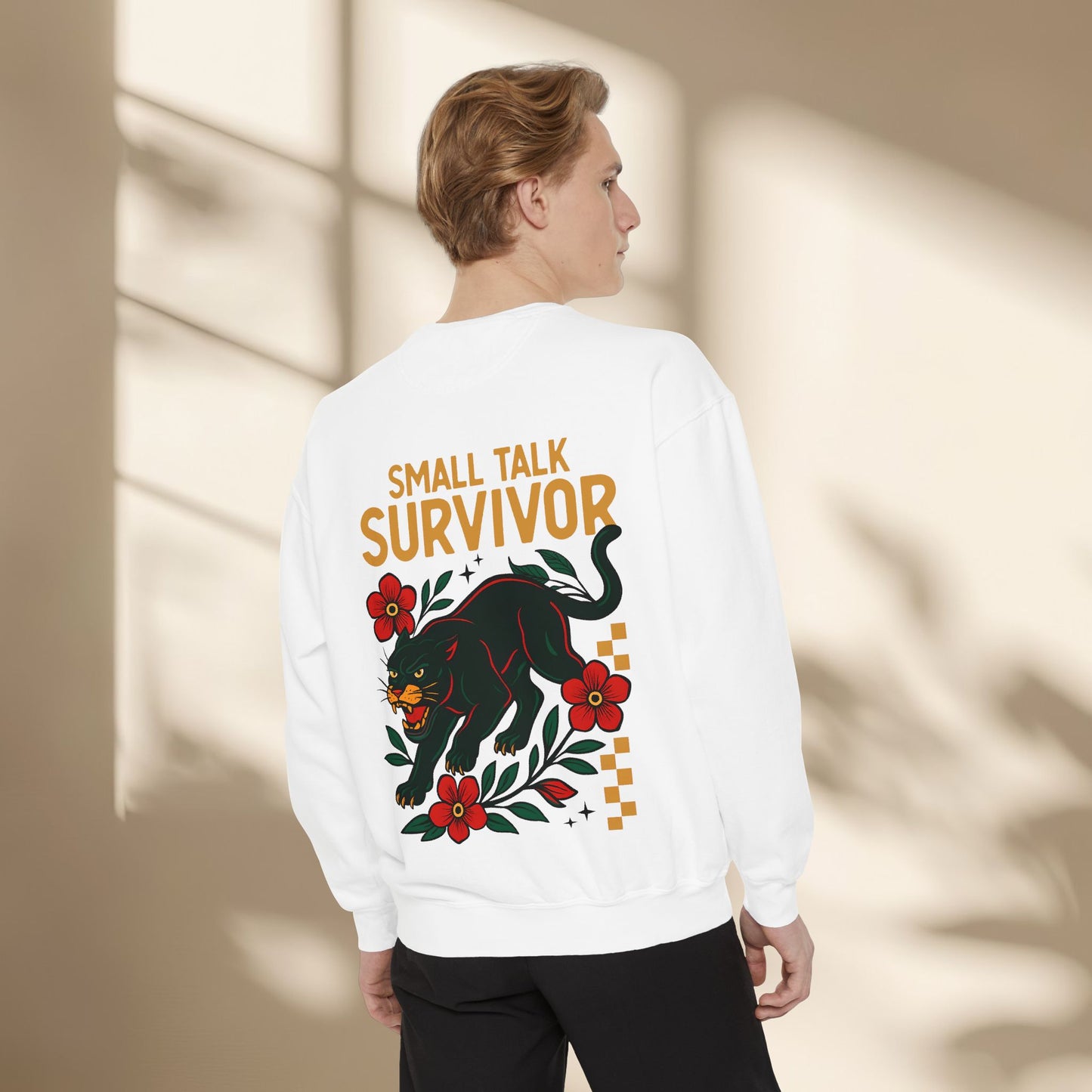 Small Talk Survivor Unisex Sweatshirt