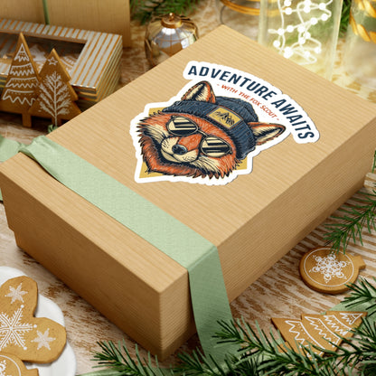 Adventure Awaits Fox Scout Stickers