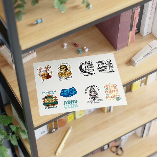 Fun and Quirky Sticker Sheets