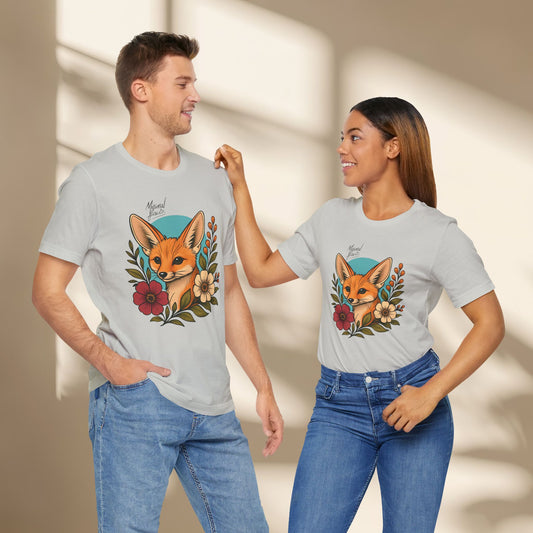 Fennec Fox Floral Shirt