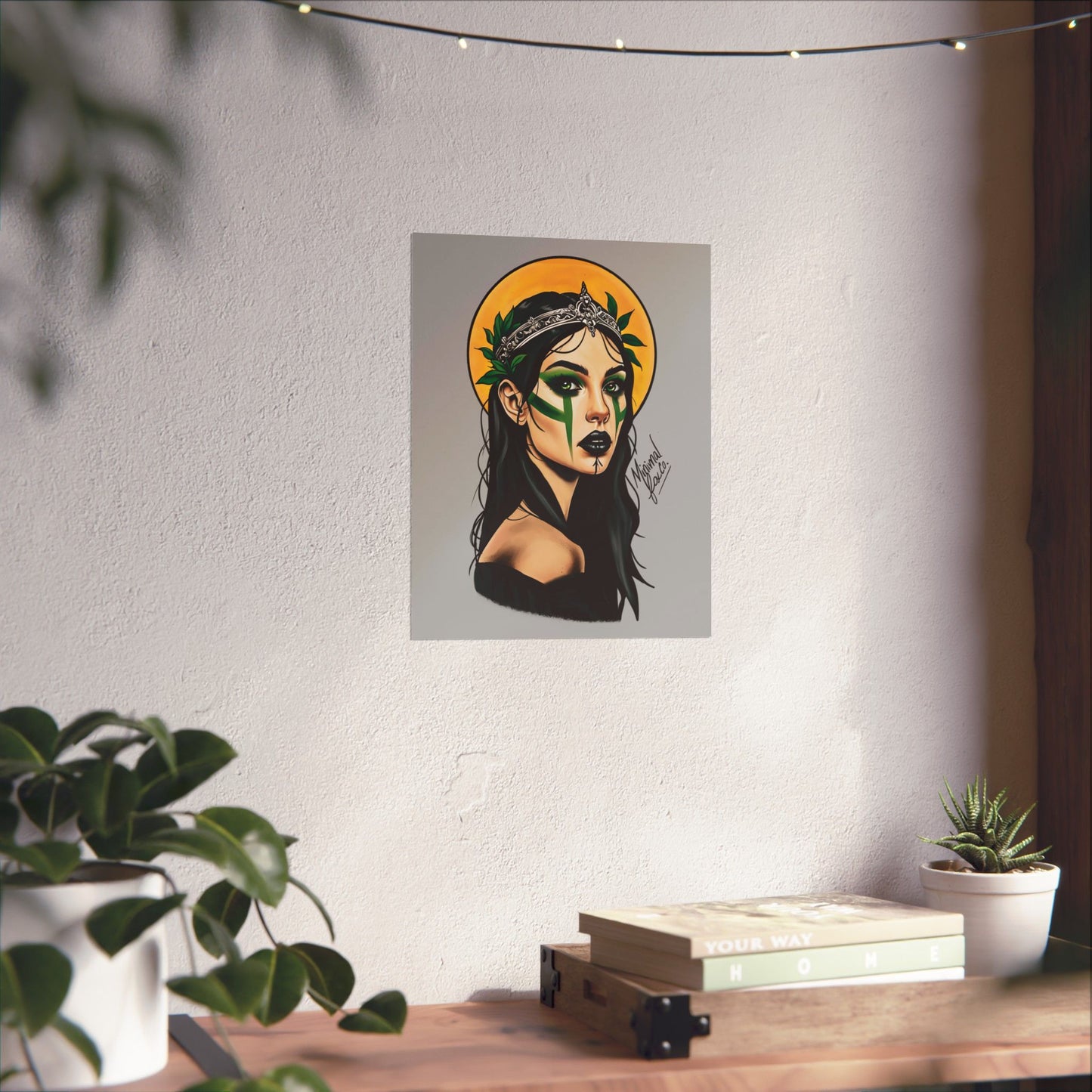 Mystic Queen Art Print