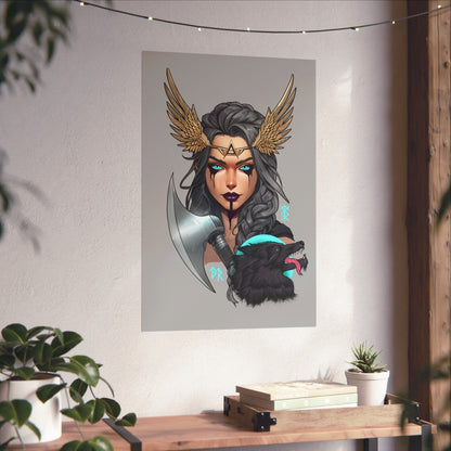 Fierce Warrior Art Print