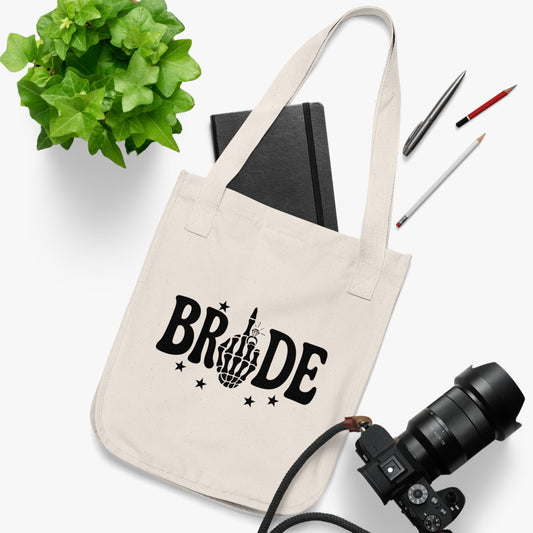 Bride Skeleton Organic Tote Bag
