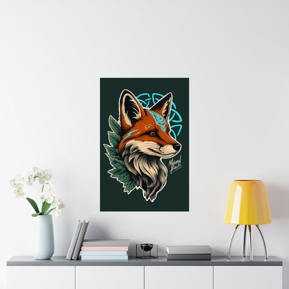 Nordic Artistic Fox Wall Art