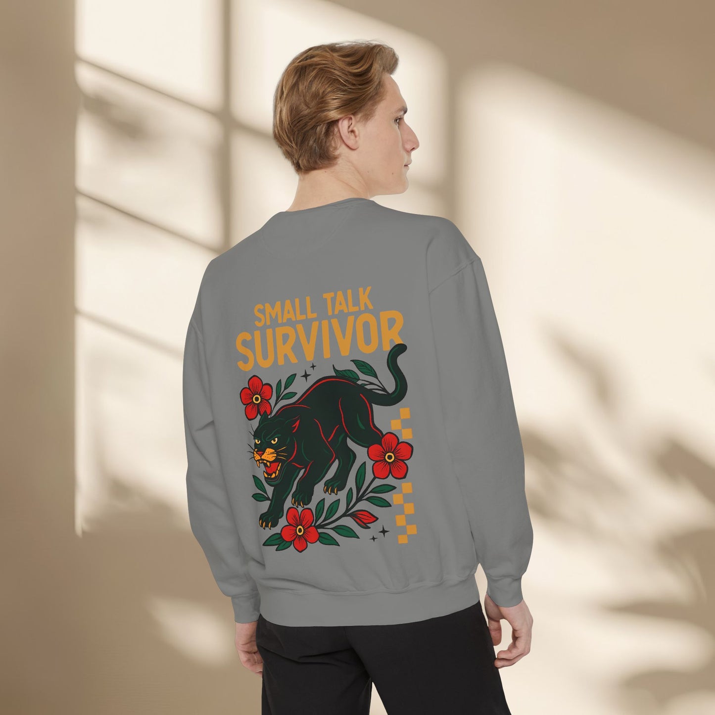 Small Talk Survivor Unisex Sweatshirt