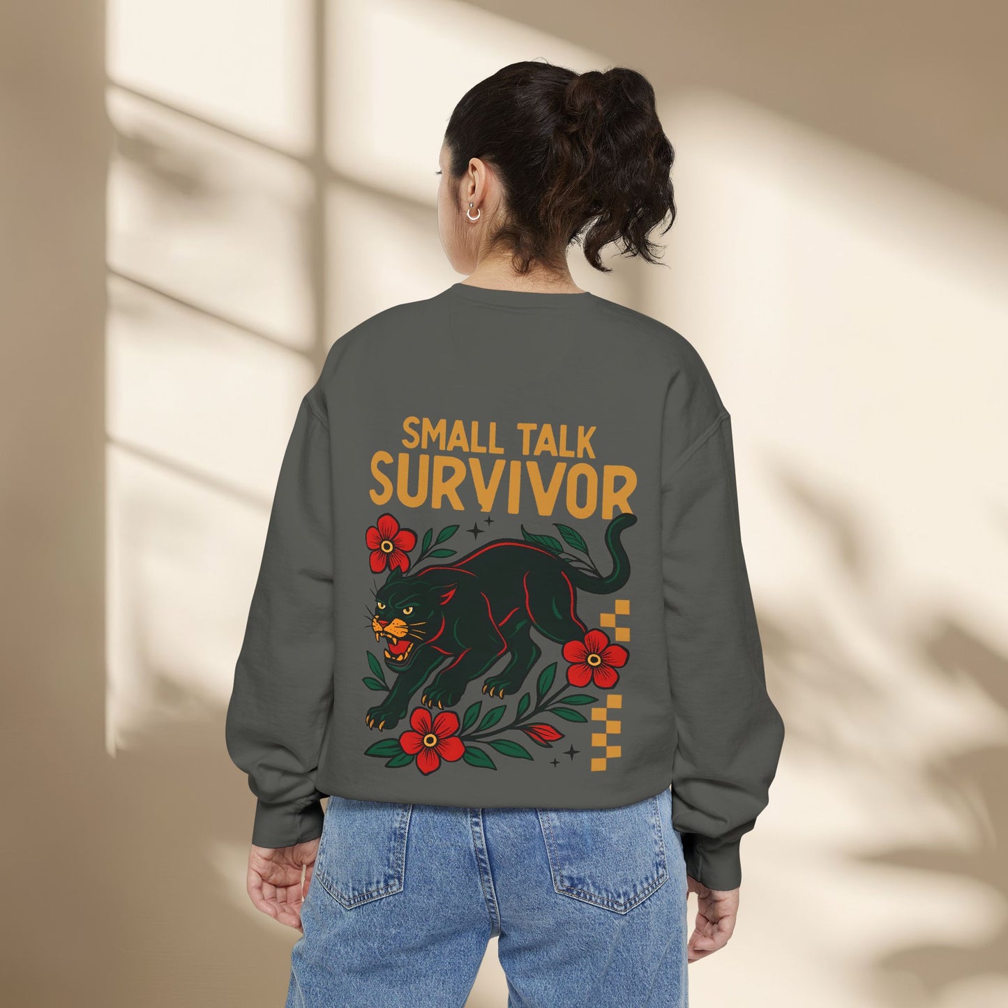 Small Talk Survivor Unisex Sweatshirt