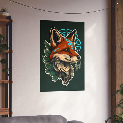 Nordic Artistic Fox Wall Art